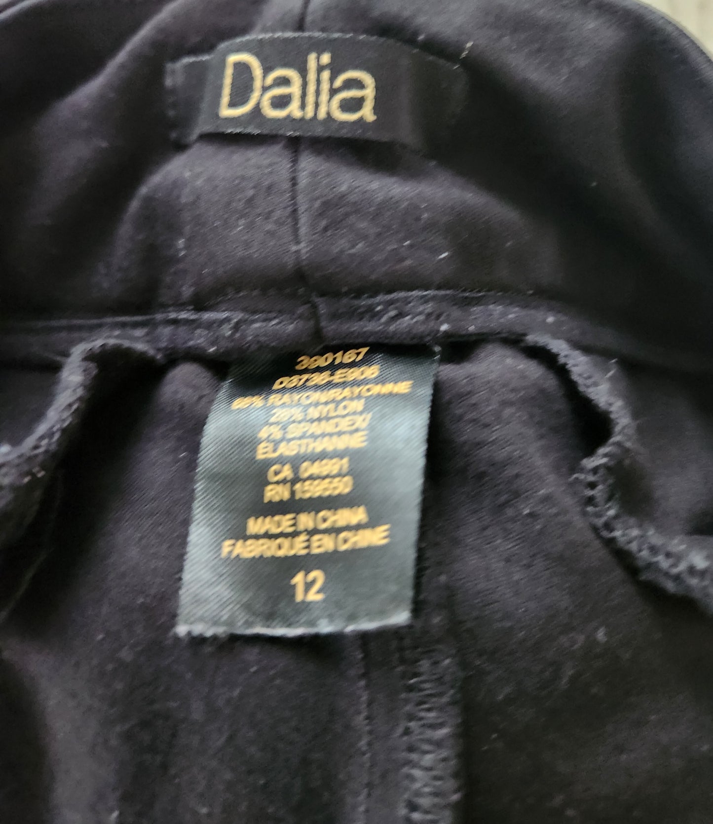 Dalia's Black Pants
