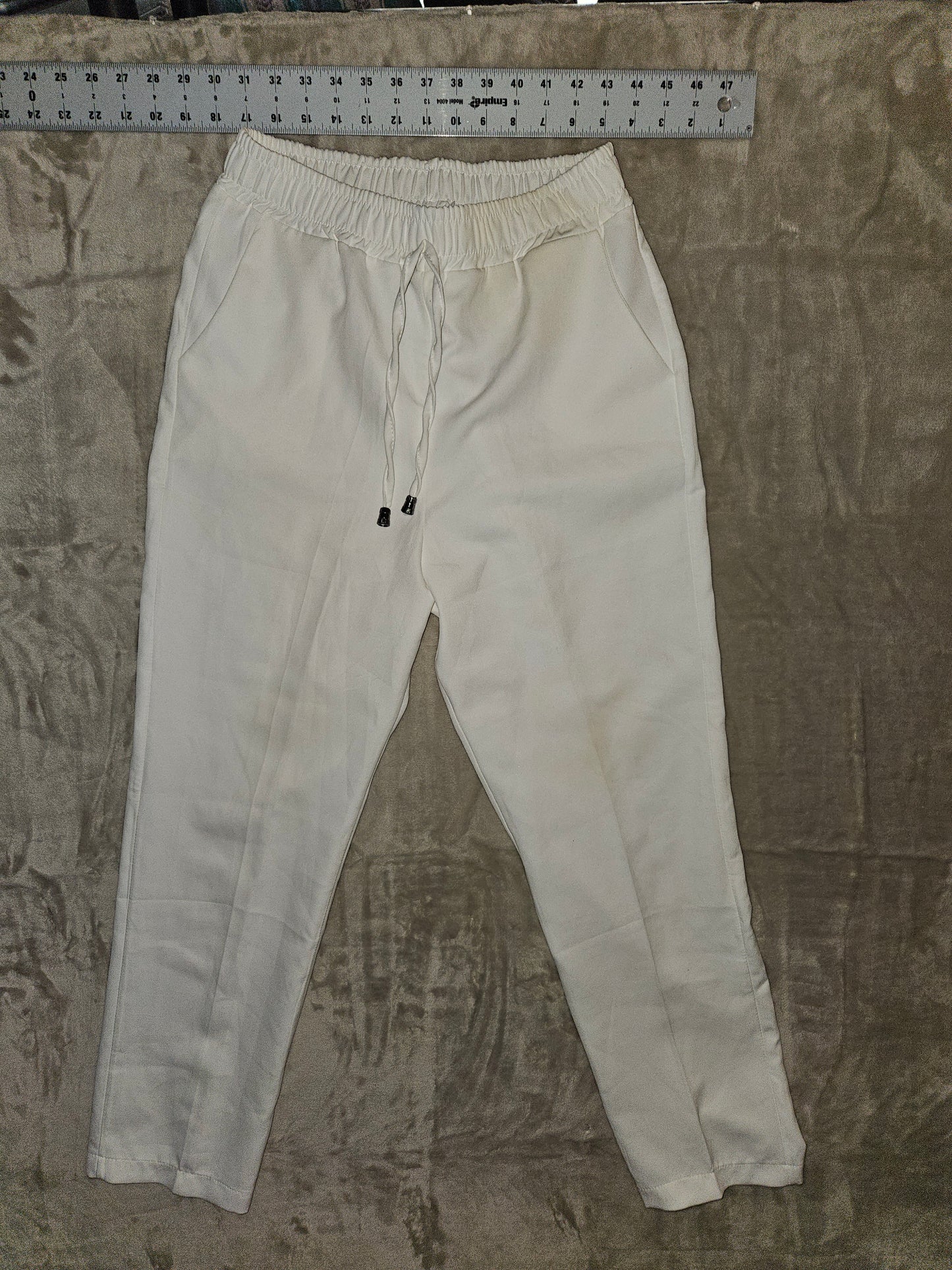 White Joggers