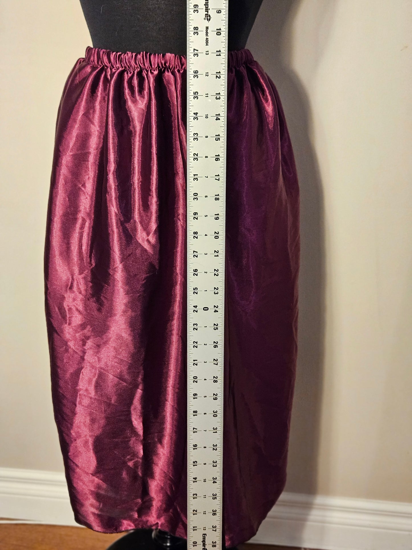 Fuschia Slip Skirt