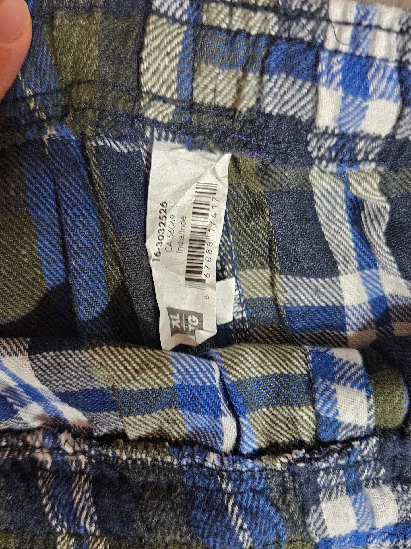 Men's Plaid PJ Pants