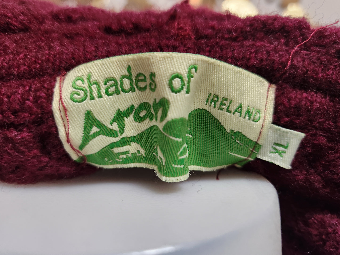 Shades of Aran Wool Sweater – Made in Ireland