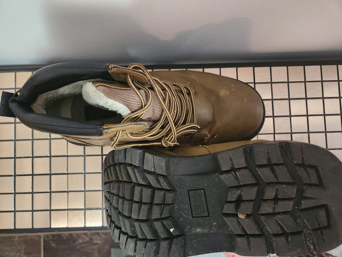 Men's Work Boots - Size 10