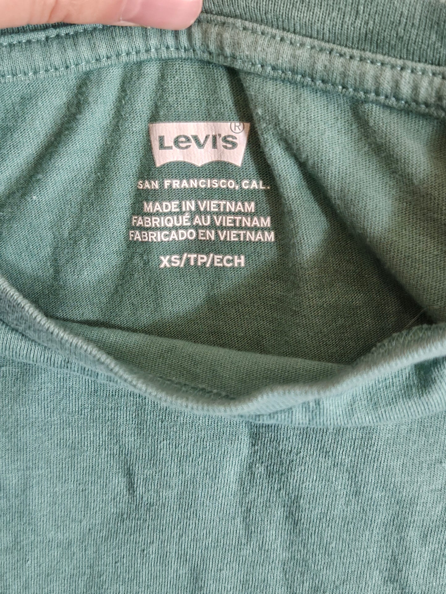 Levi's Girl's T-Shirt - Size XS