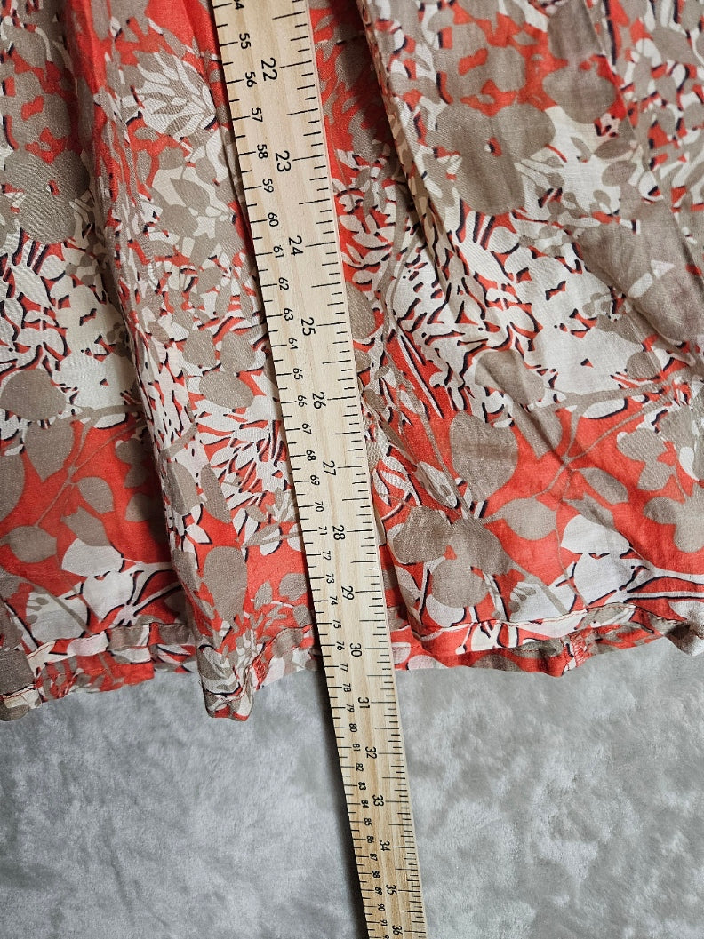 Silk Blouse/Skirt Set - Size XL