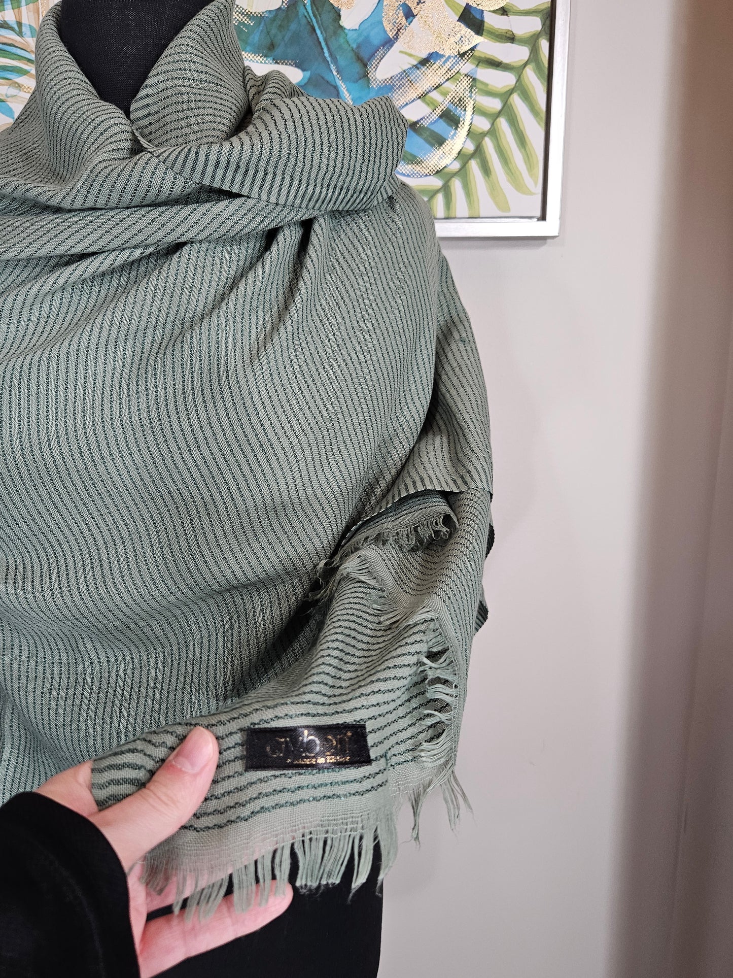 Sage Green Hijab - Made in Turkey