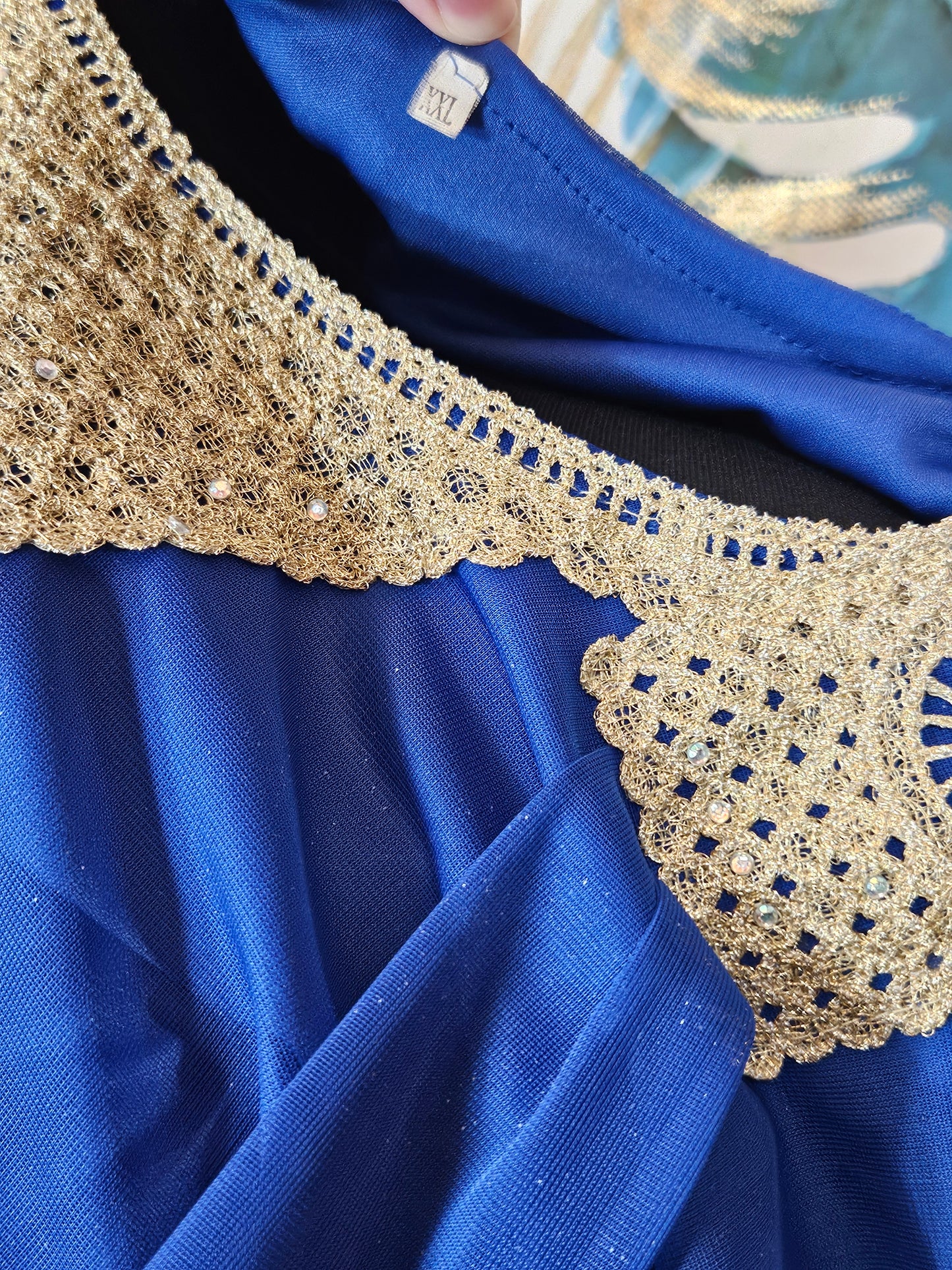 Royal Blue Abaya - Size M/L