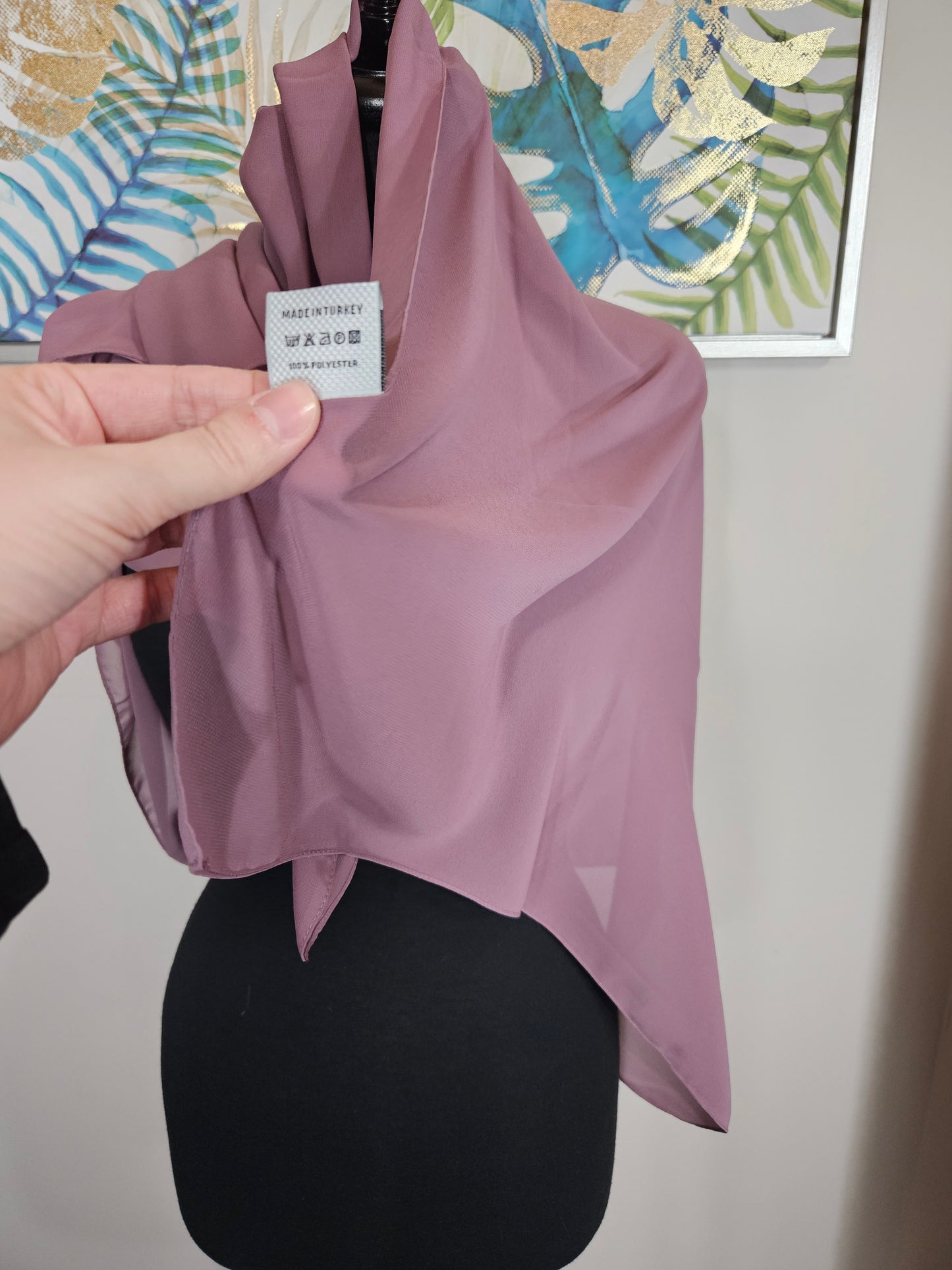 Purple Hijab - Made in Turkey