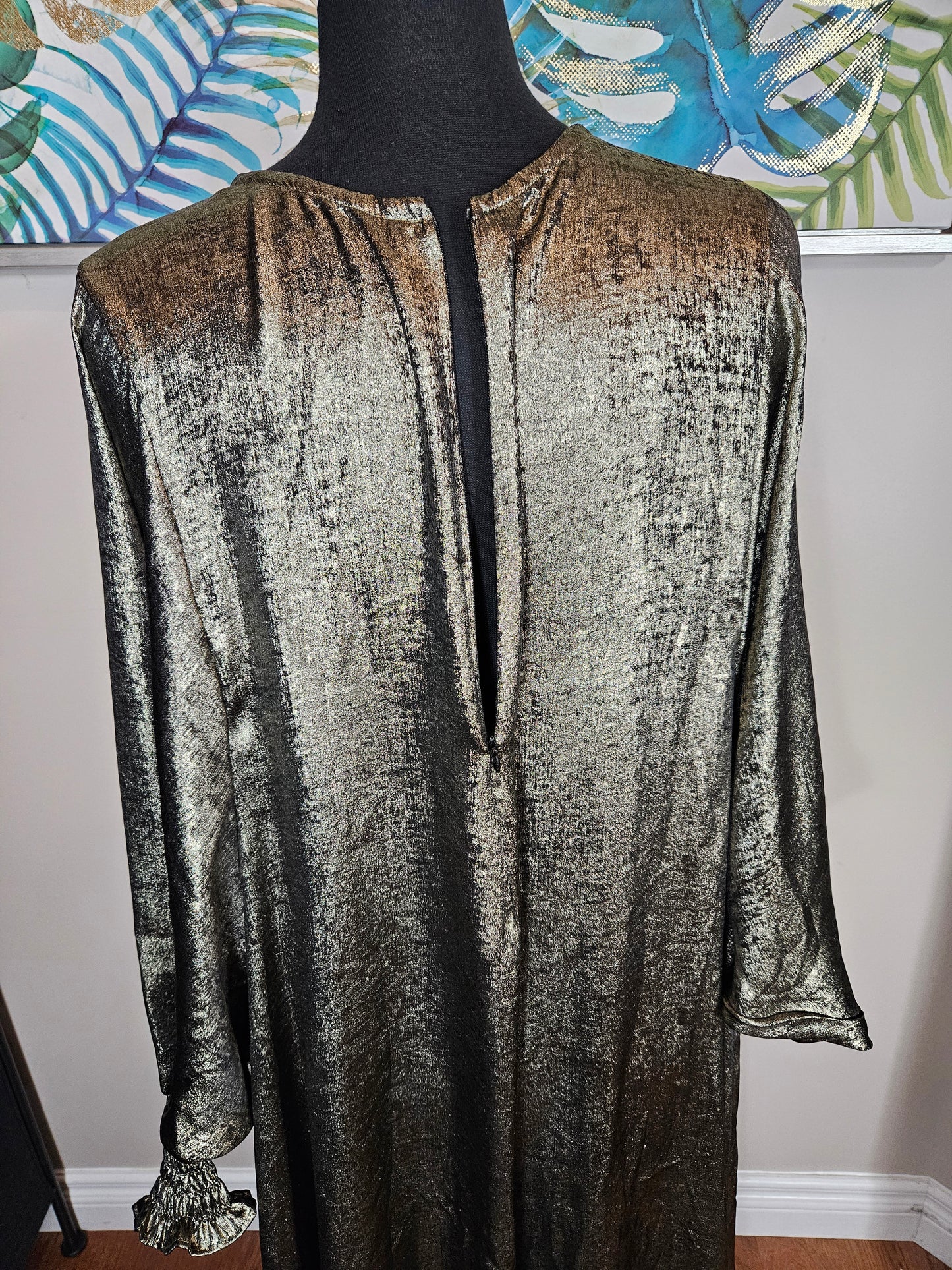 Gold Shimmer Dress - Size M/L