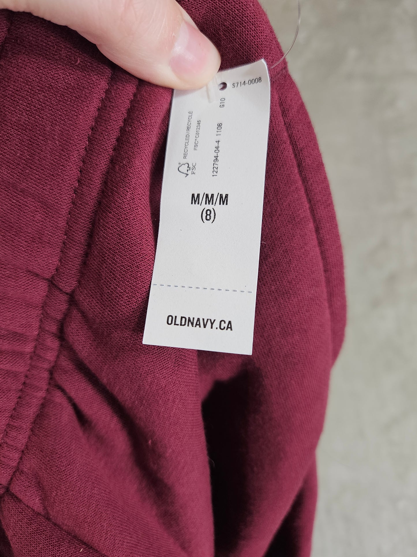 Old Navy Sweat Pants - Brand New! Size 8