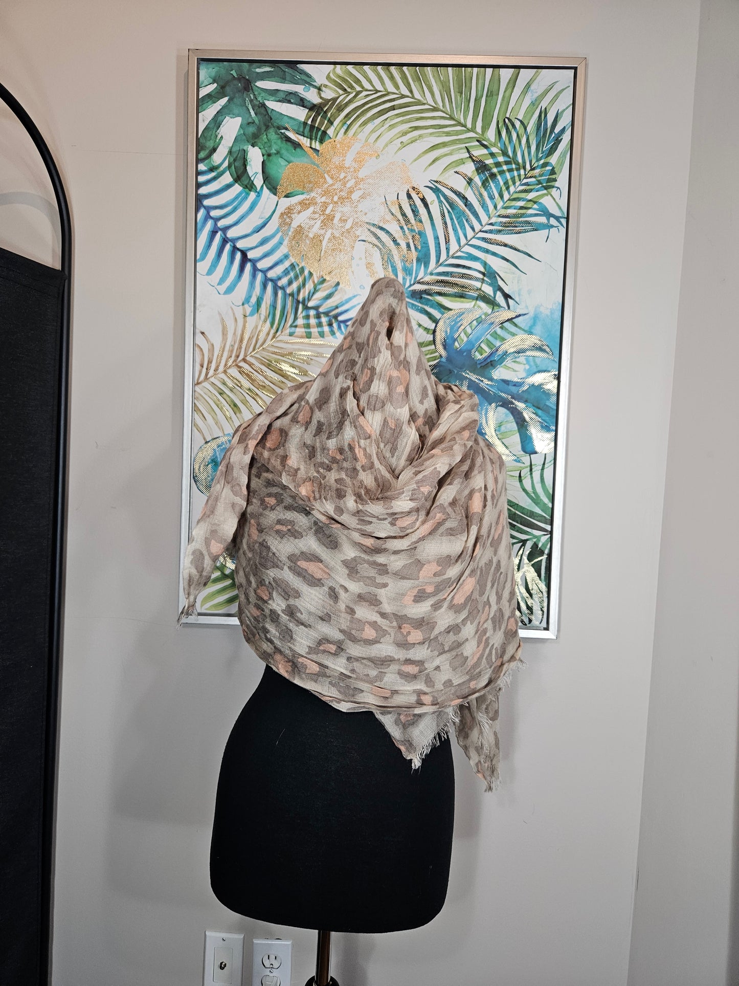 Leopard Print Hijab