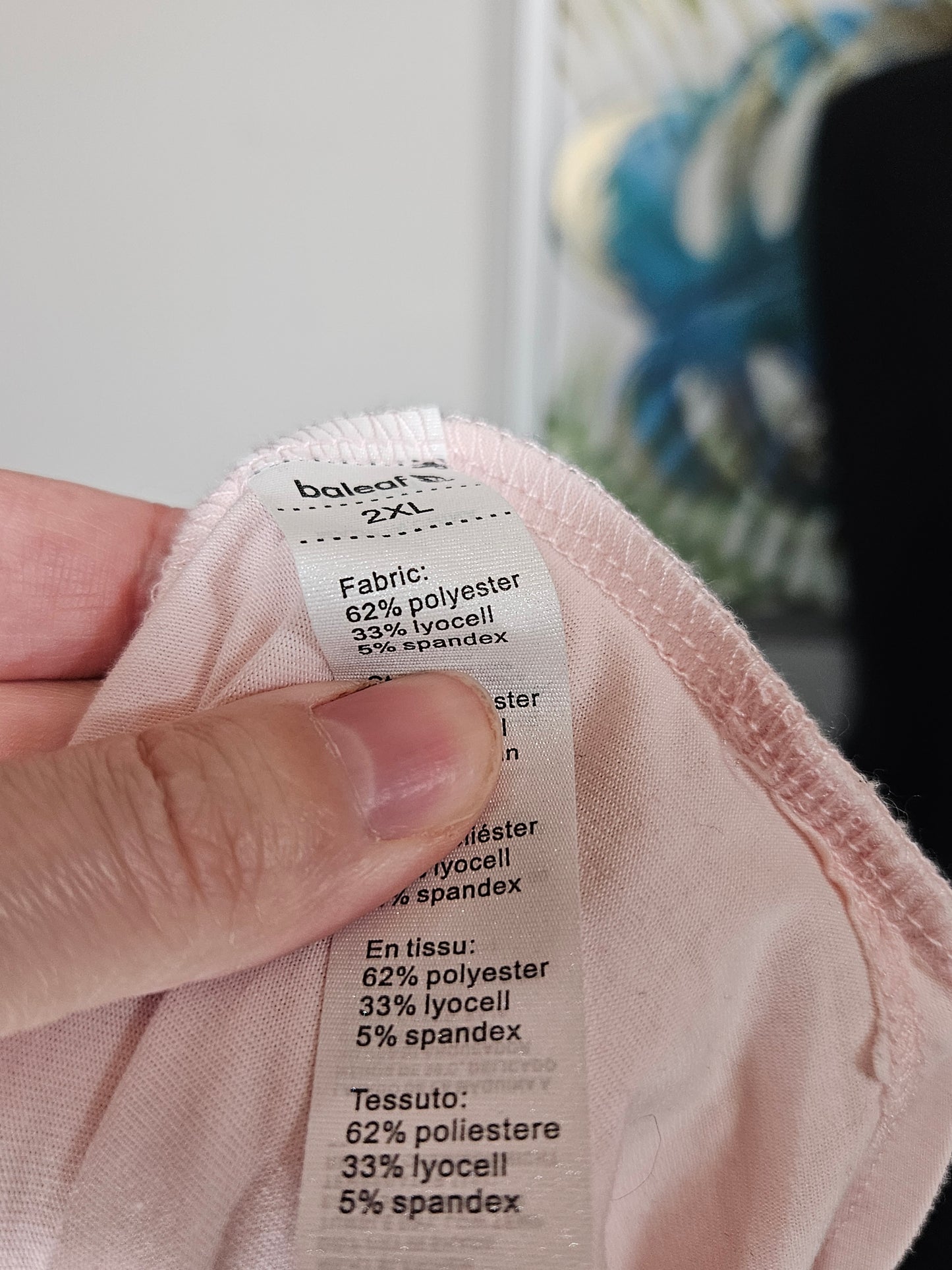 Baleaf Short Sleeve Top - Size 2XL