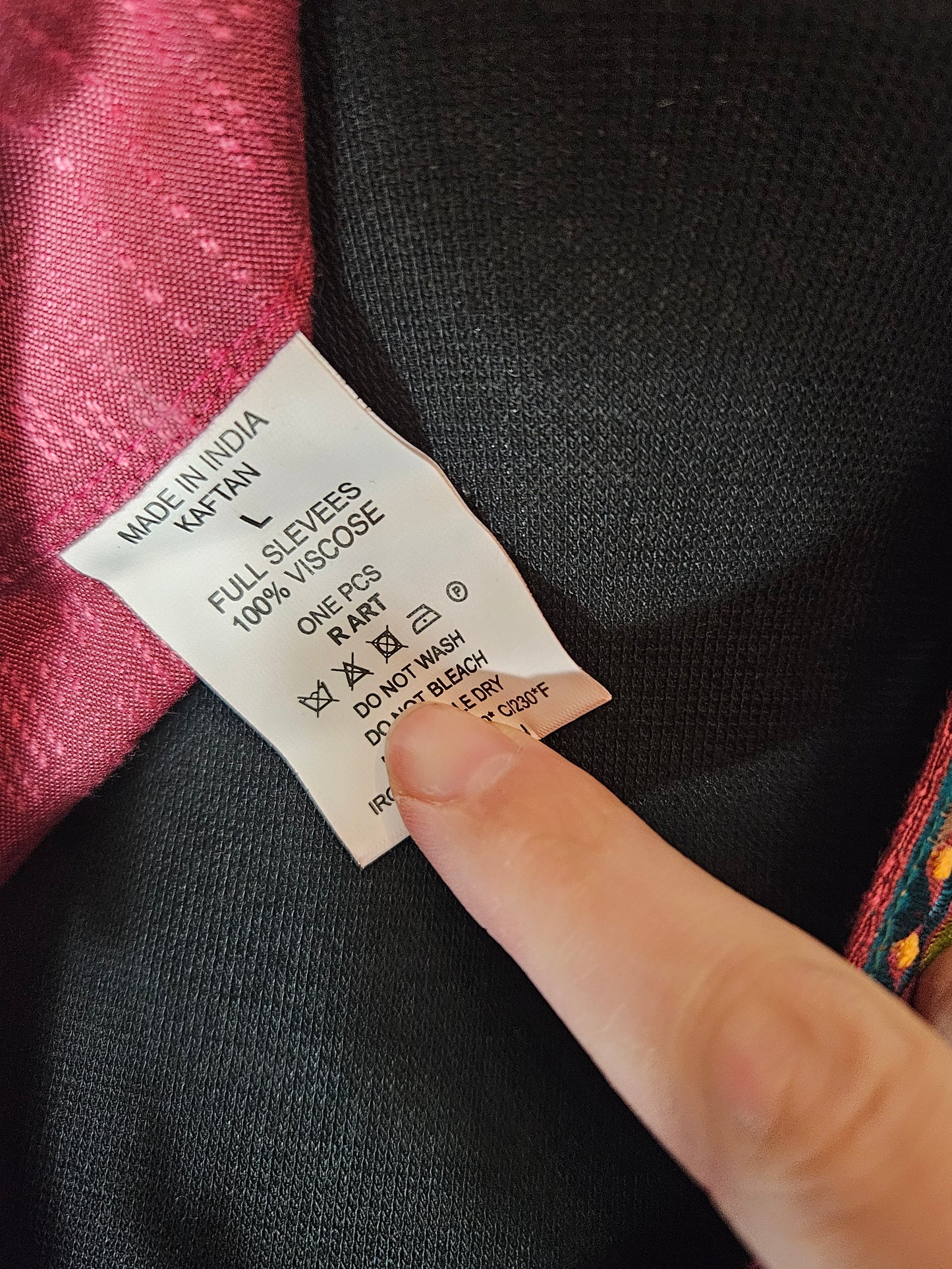 Mauve Abaya with Embroidery