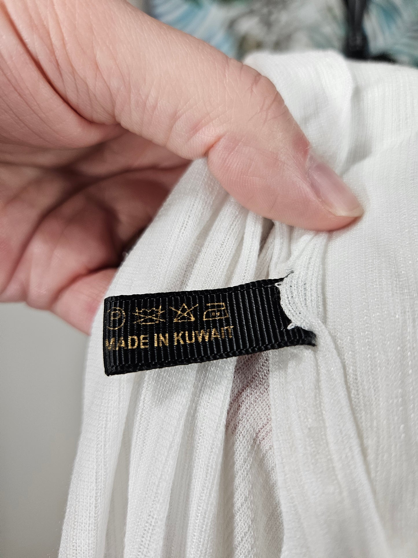 White Hijab - Made in Kuwait