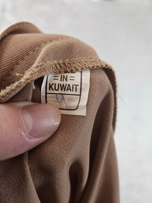 Kuwaiti Beige Maxi Skirt - Size 4