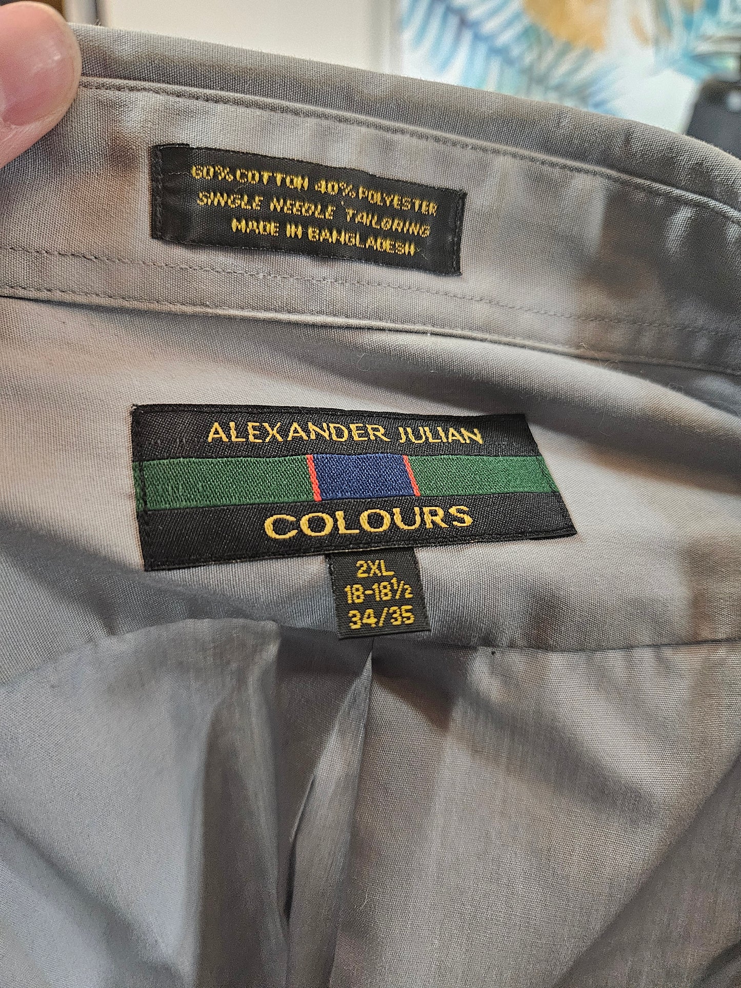 Alexander Julian Work Shirt - Size 2XL