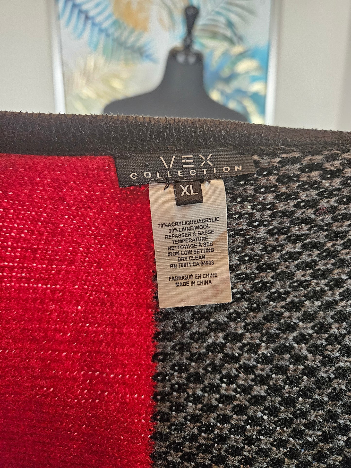 Vex Collection Block Sweater - Size XL