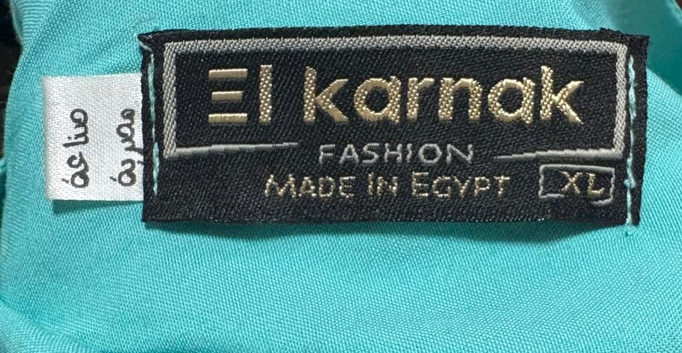 Turquoise Abaya