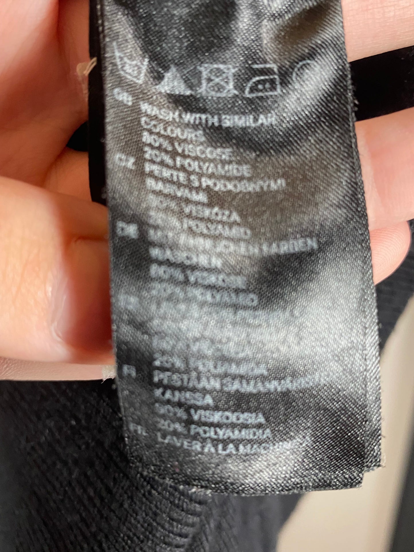 H & M Black Button Up Cardigan - Size M