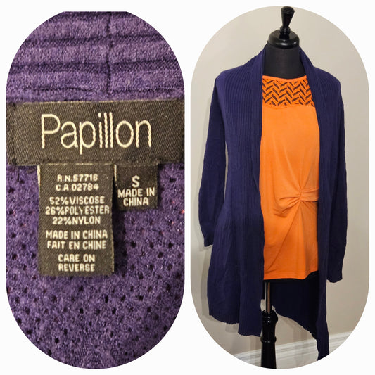 Papillon Blue Sweater