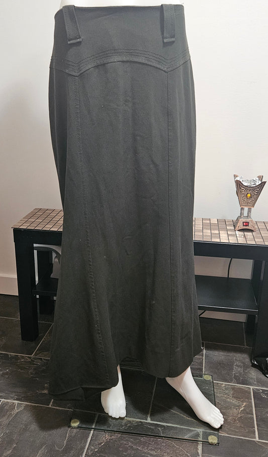 Classic Black Skirt - Minor Hem Flaw