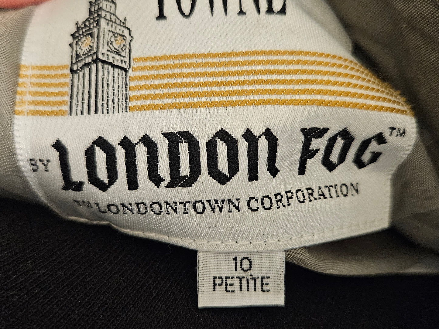 London Fog Trench Coat