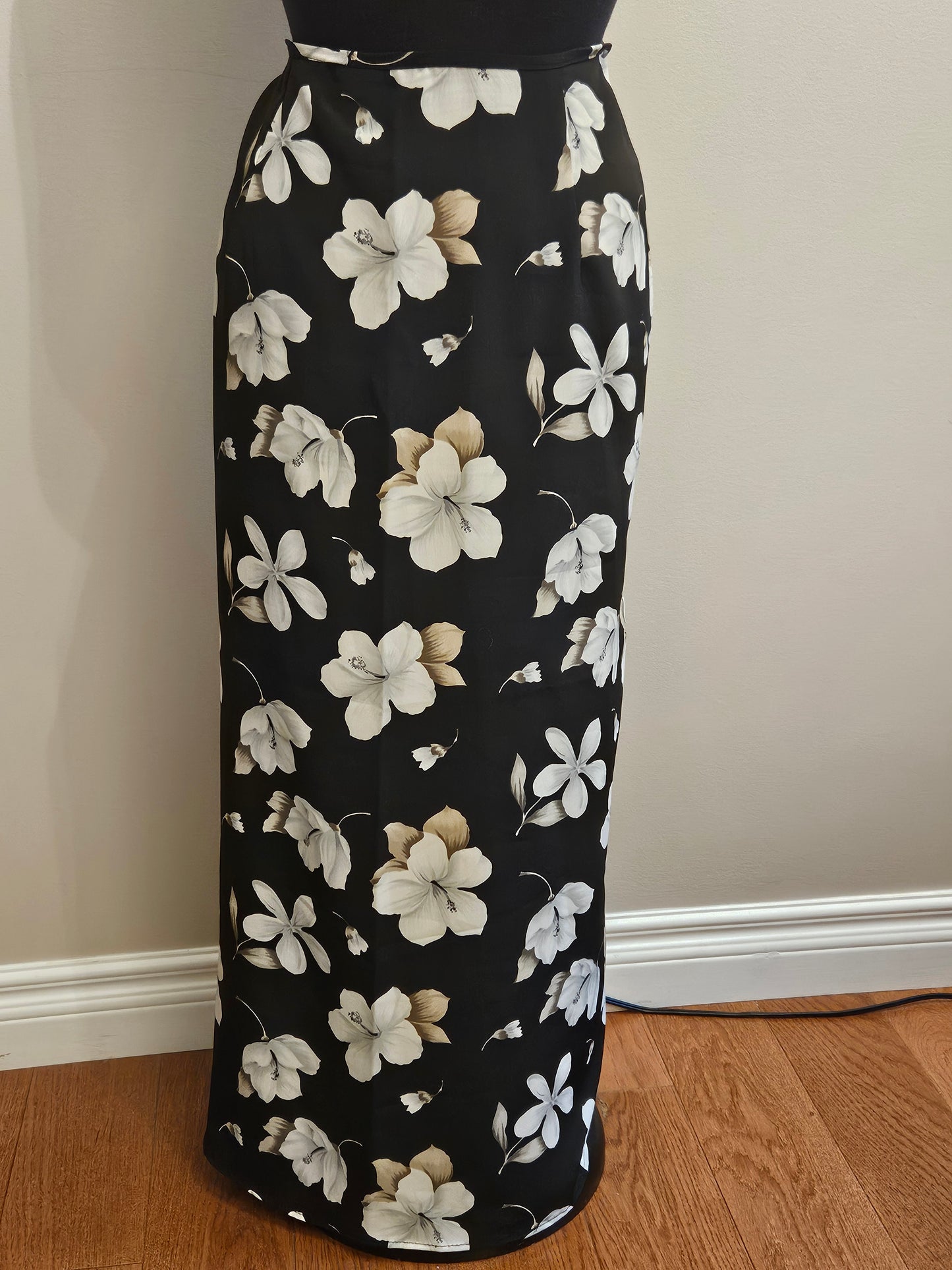 Flower Maxi Skirt