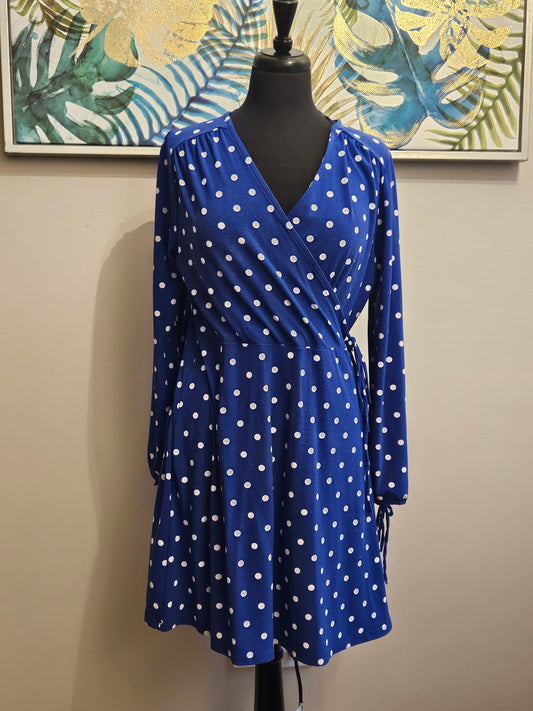 Long Sleeve Polka Dot Tunic
