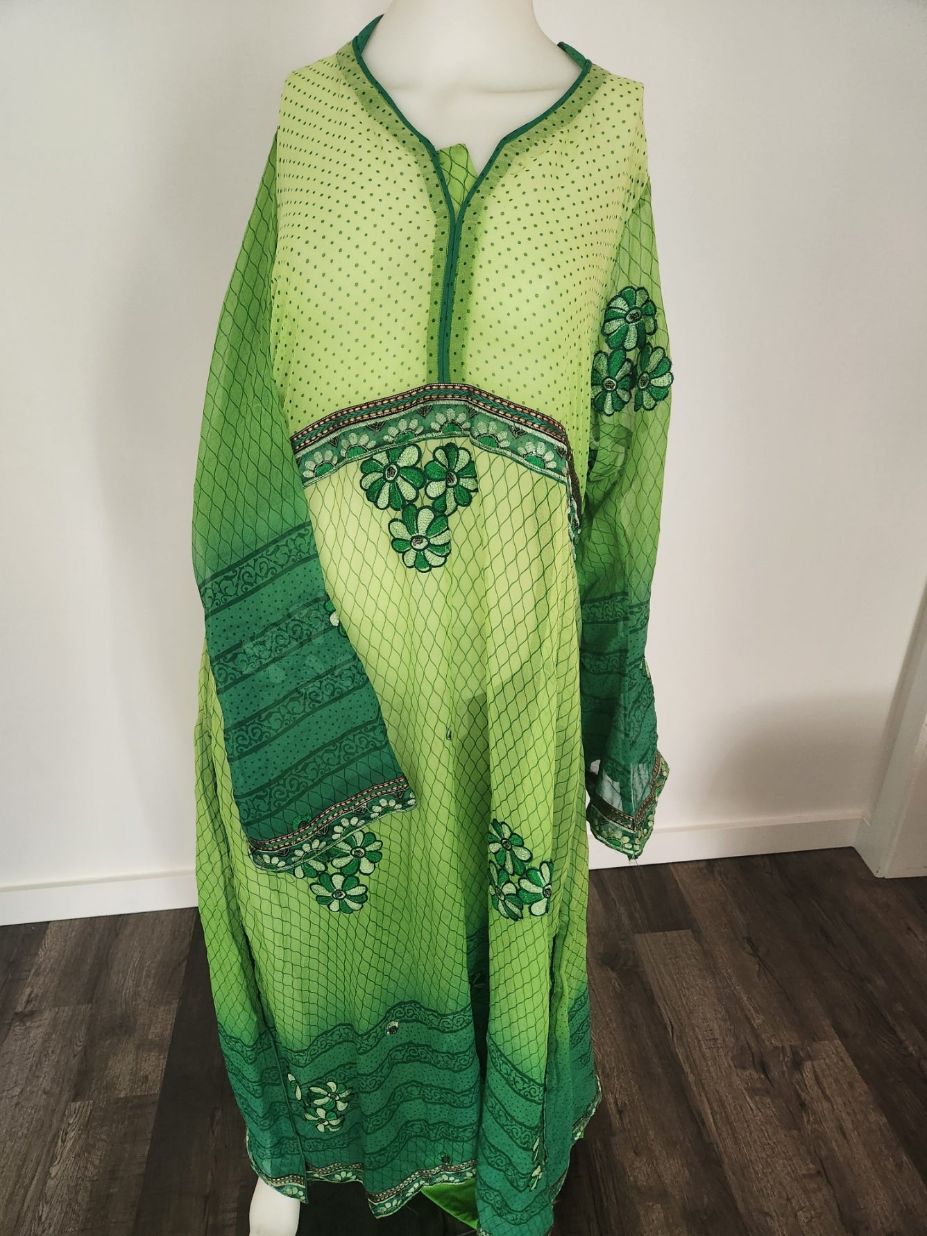 Traditional Outfit with matching Shawl