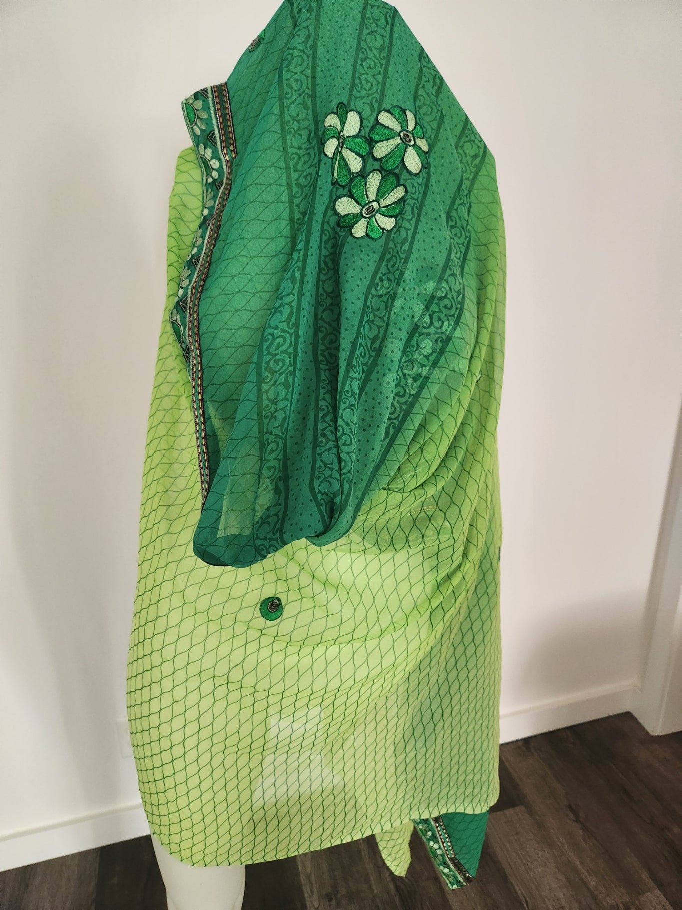 Traditional Outfit with matching Shawl