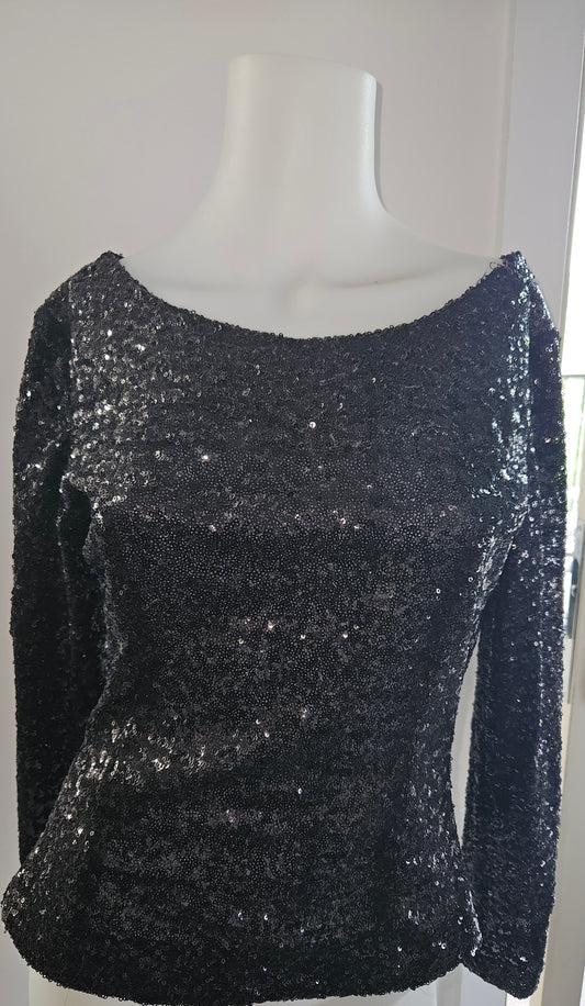 Sparkly Long Sleeve Top