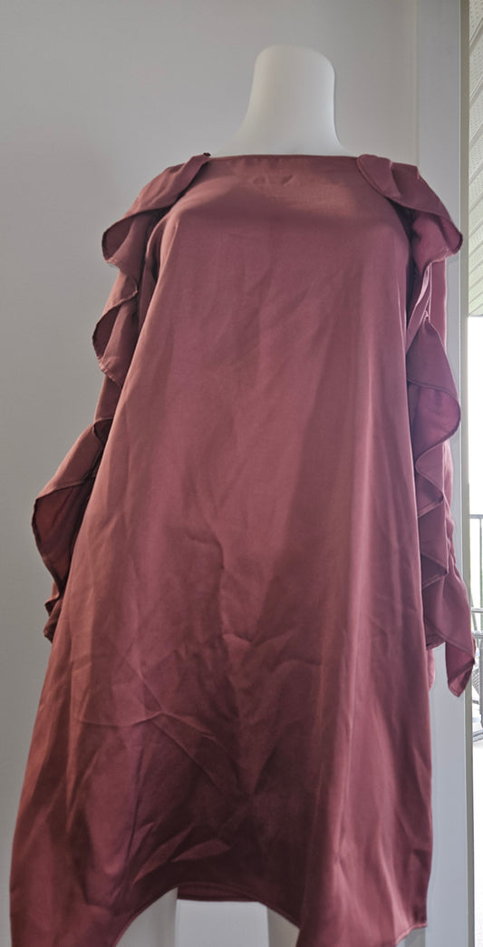 Satin Long Sleeves Top