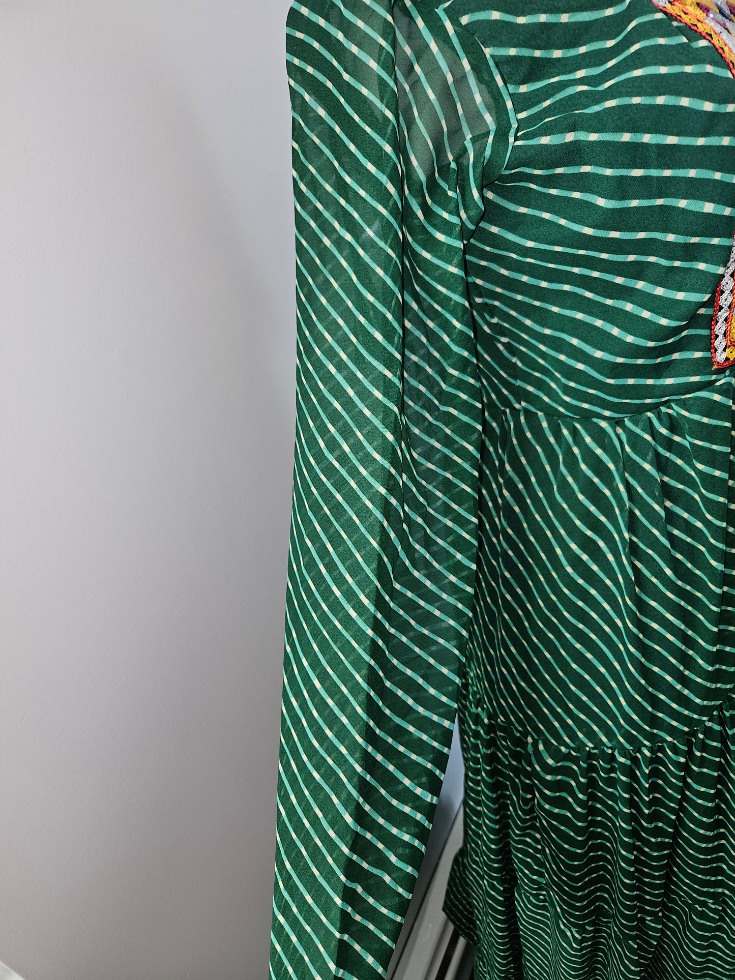 Maxi Dress with back Lace-up details