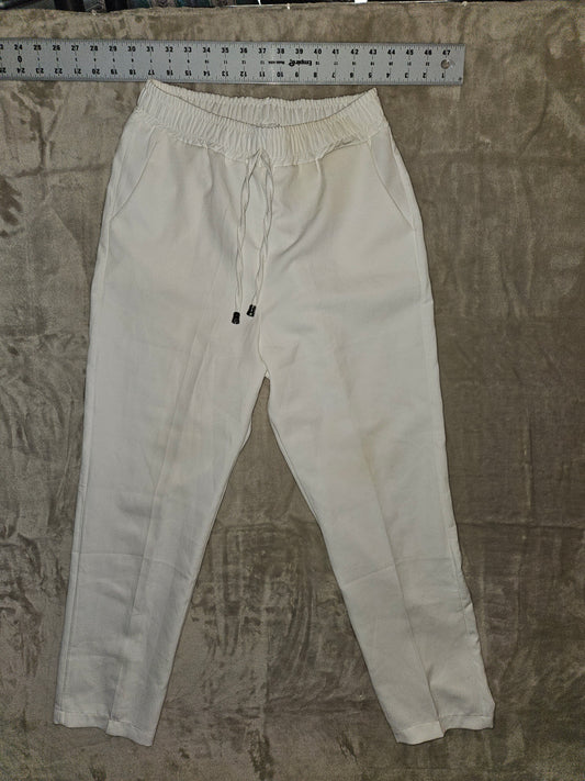 White Joggers