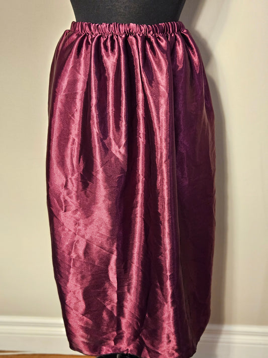 Fuschia Slip Skirt