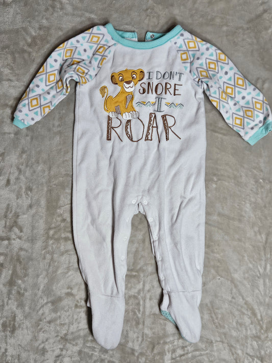 “I Don’t Snore, I Roar” Onesie – 18–24M
