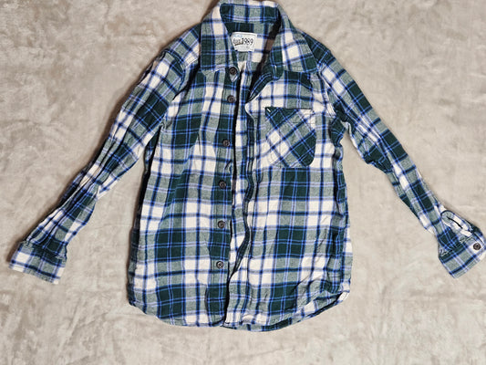 Children’s Place Plaid Collared Top