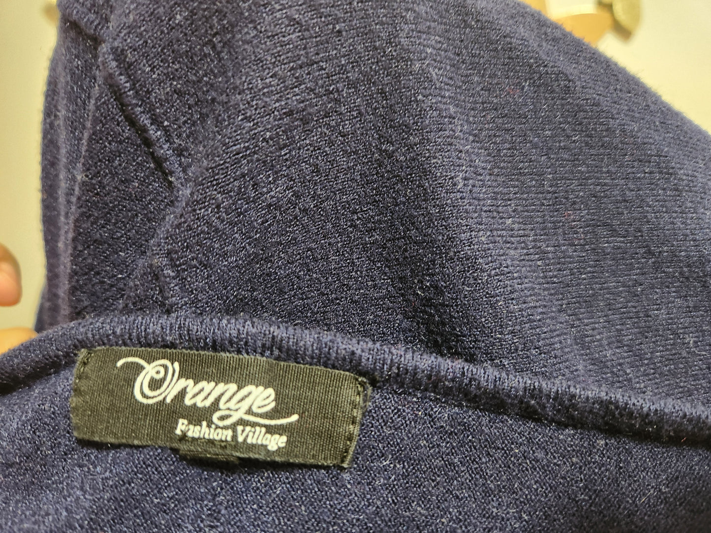 Orange Fashion Village Long Sleeve Top