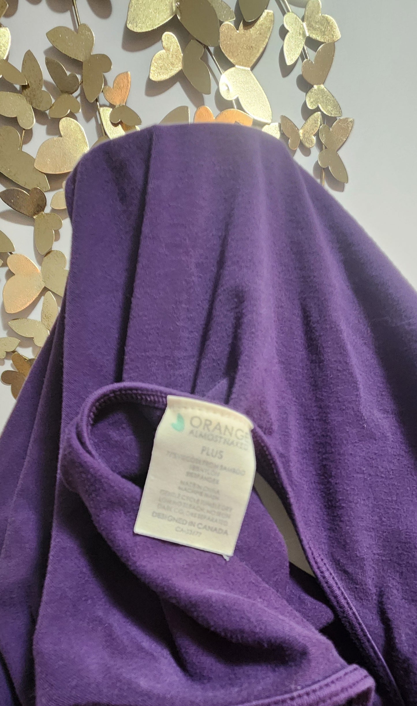 Purple Bamboo Tank Top – XL