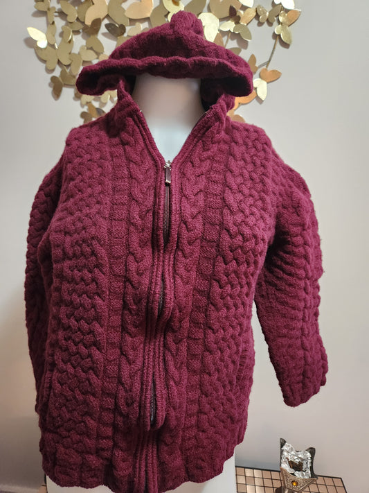 Shades of Aran Wool Sweater – Made in Ireland