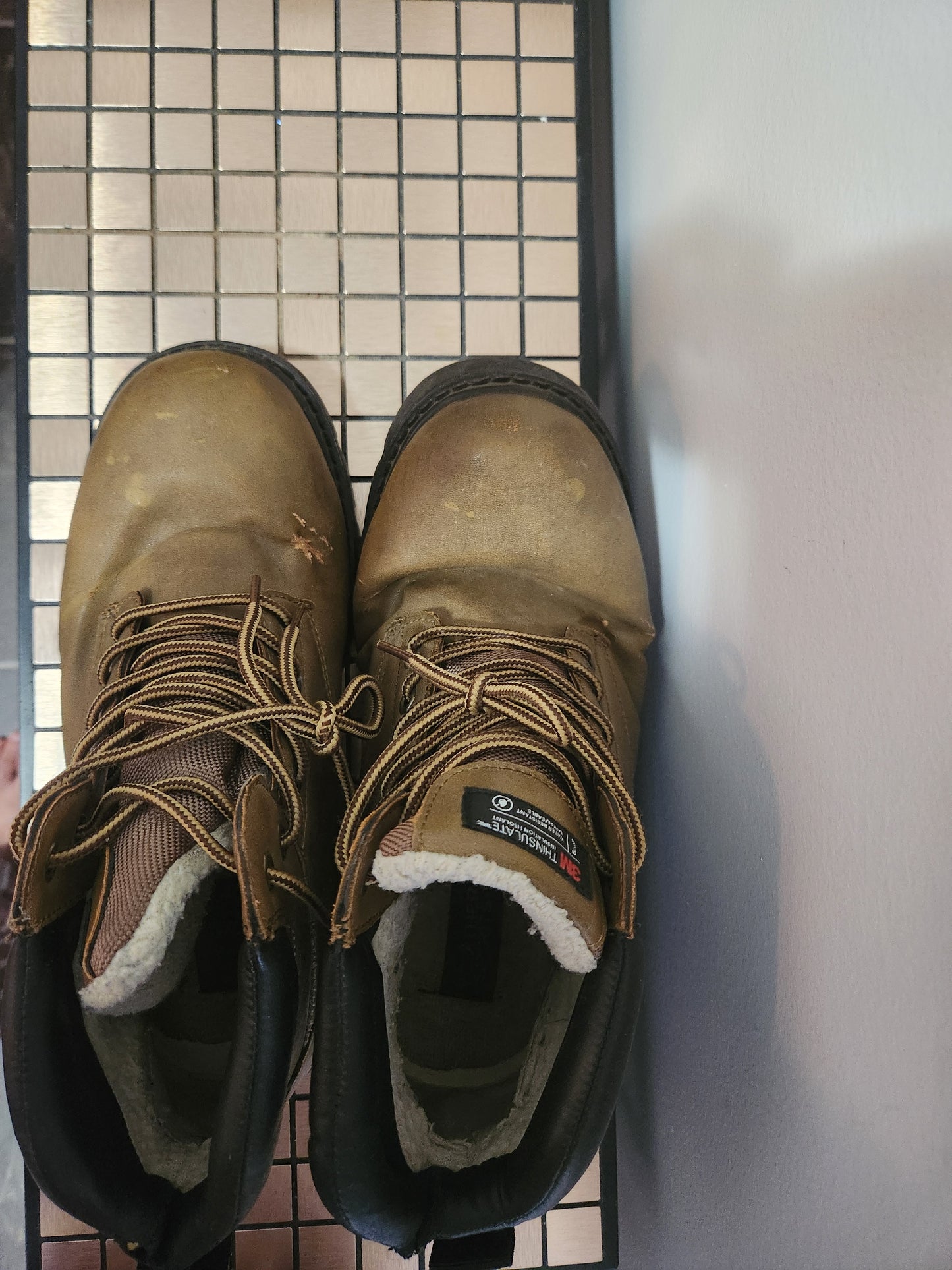 Men's Work Boots - Size 10