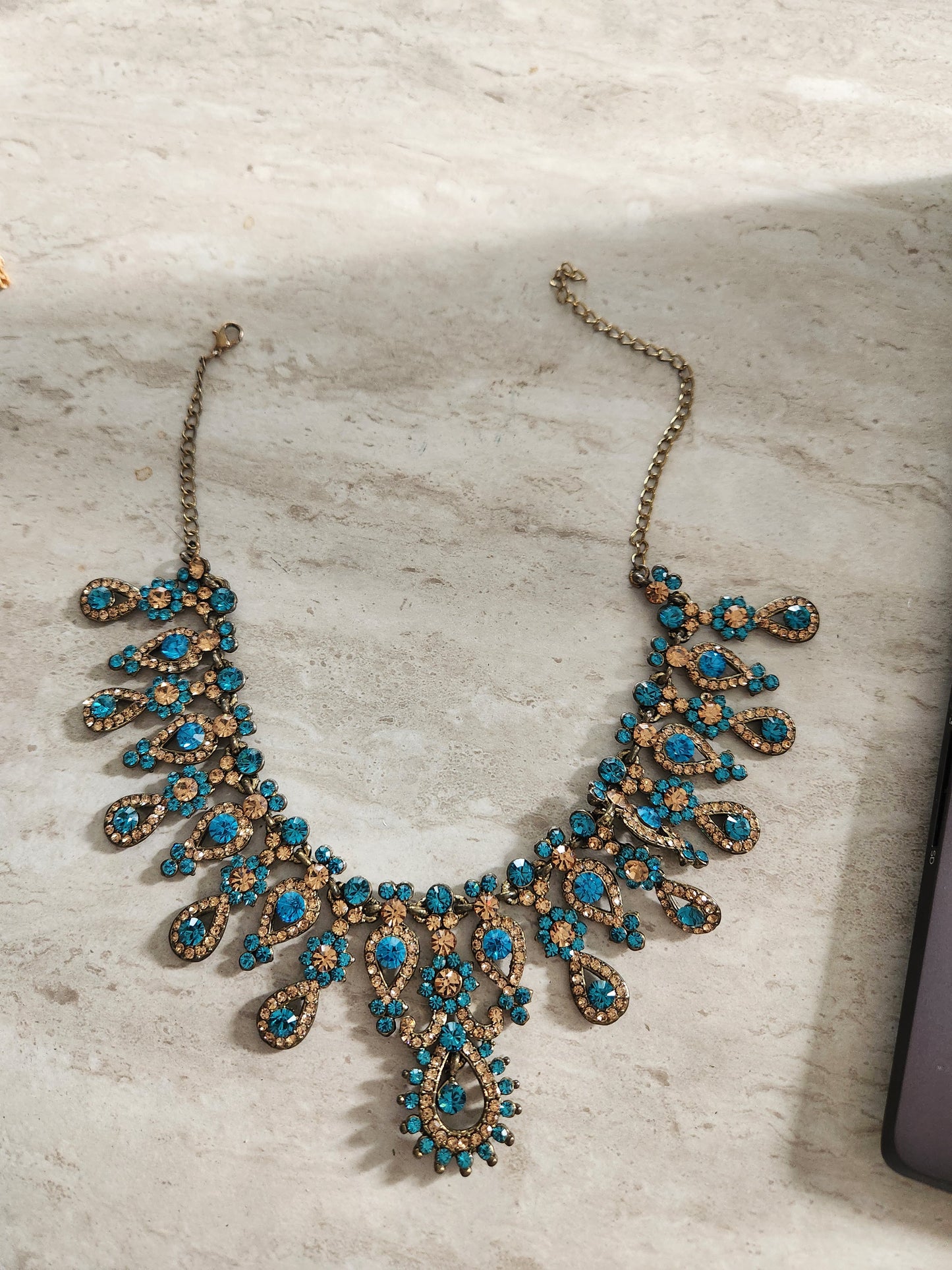 Turquoise Earring & Necklace Set