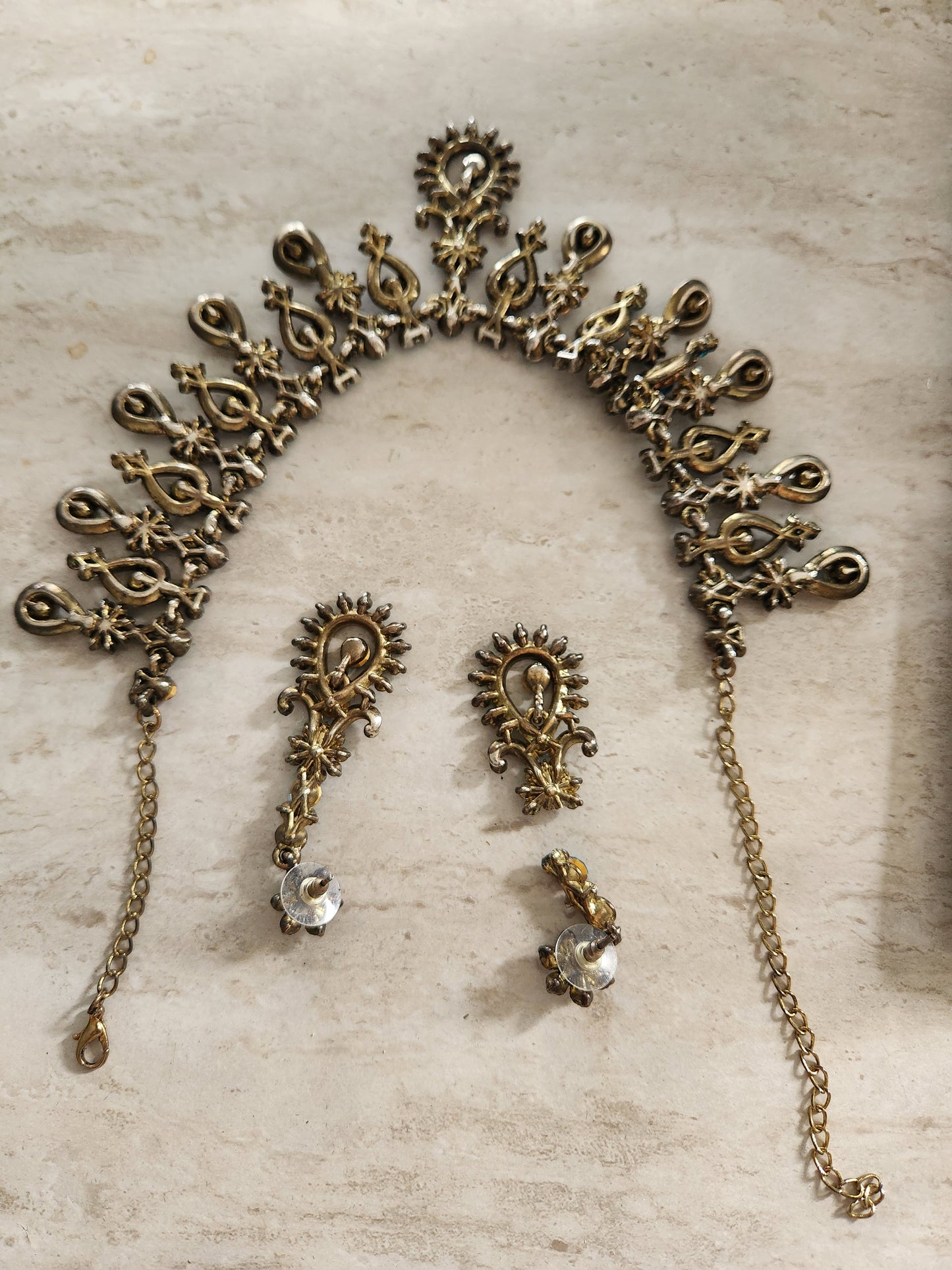 Turquoise Earring & Necklace Set