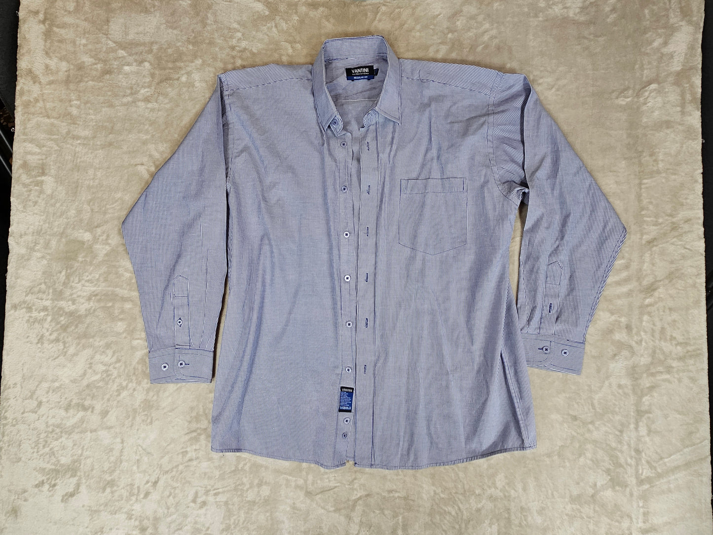 Vantini Dress Shirt - Size 17 1/2