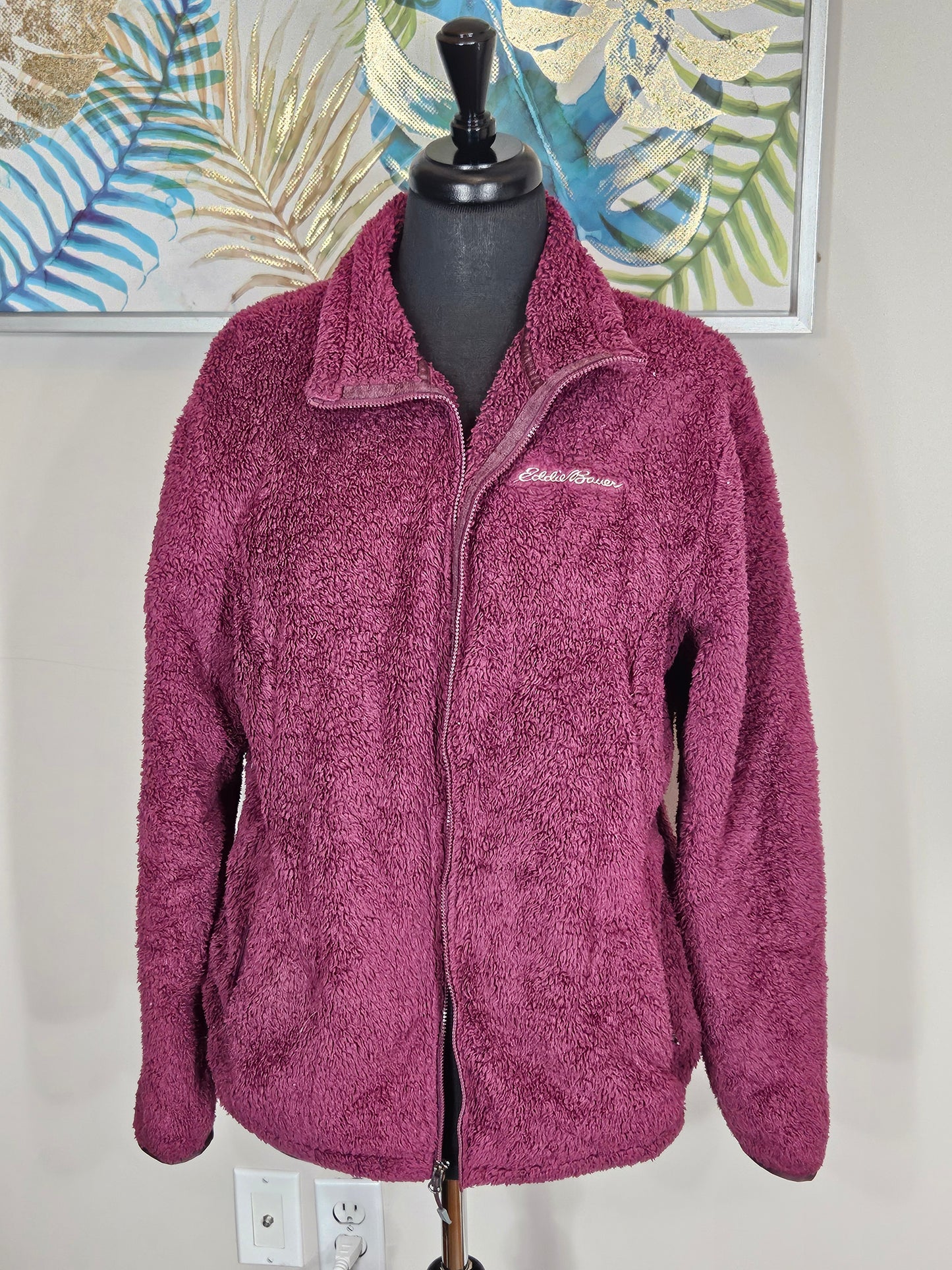 Eddie Bauer Fuzzy Sweater - XL