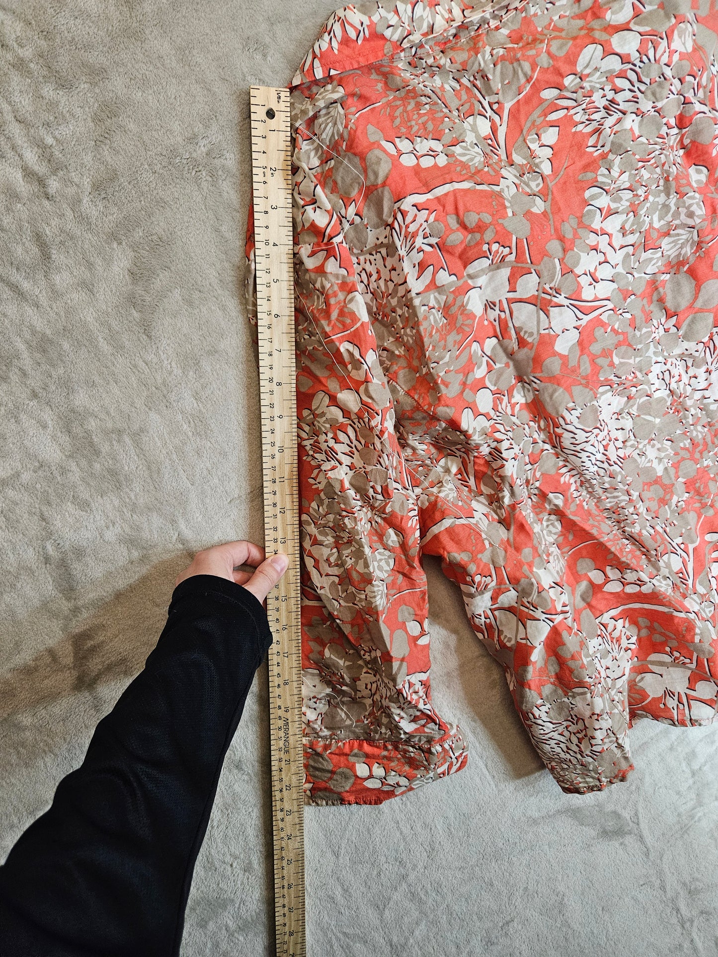 Silk Blouse/Skirt Set - Size XL