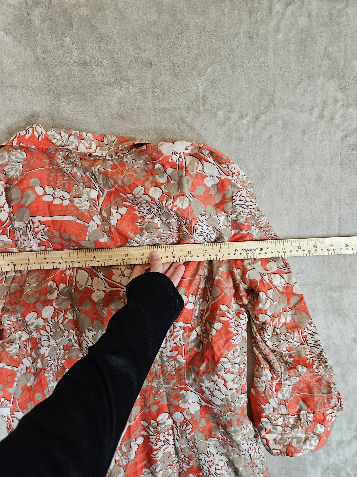 Silk Blouse/Skirt Set - Size XL