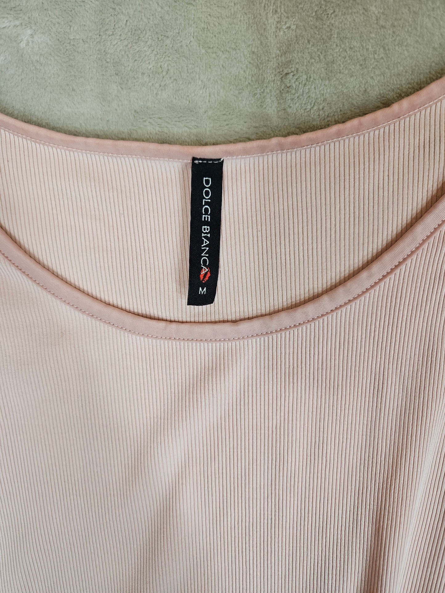 Pink 3/4 Sleeve Top - M