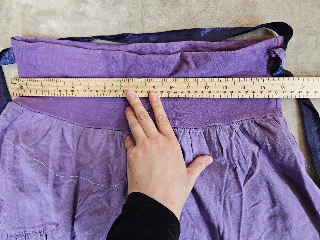 Purple Maxi Skirt - XL