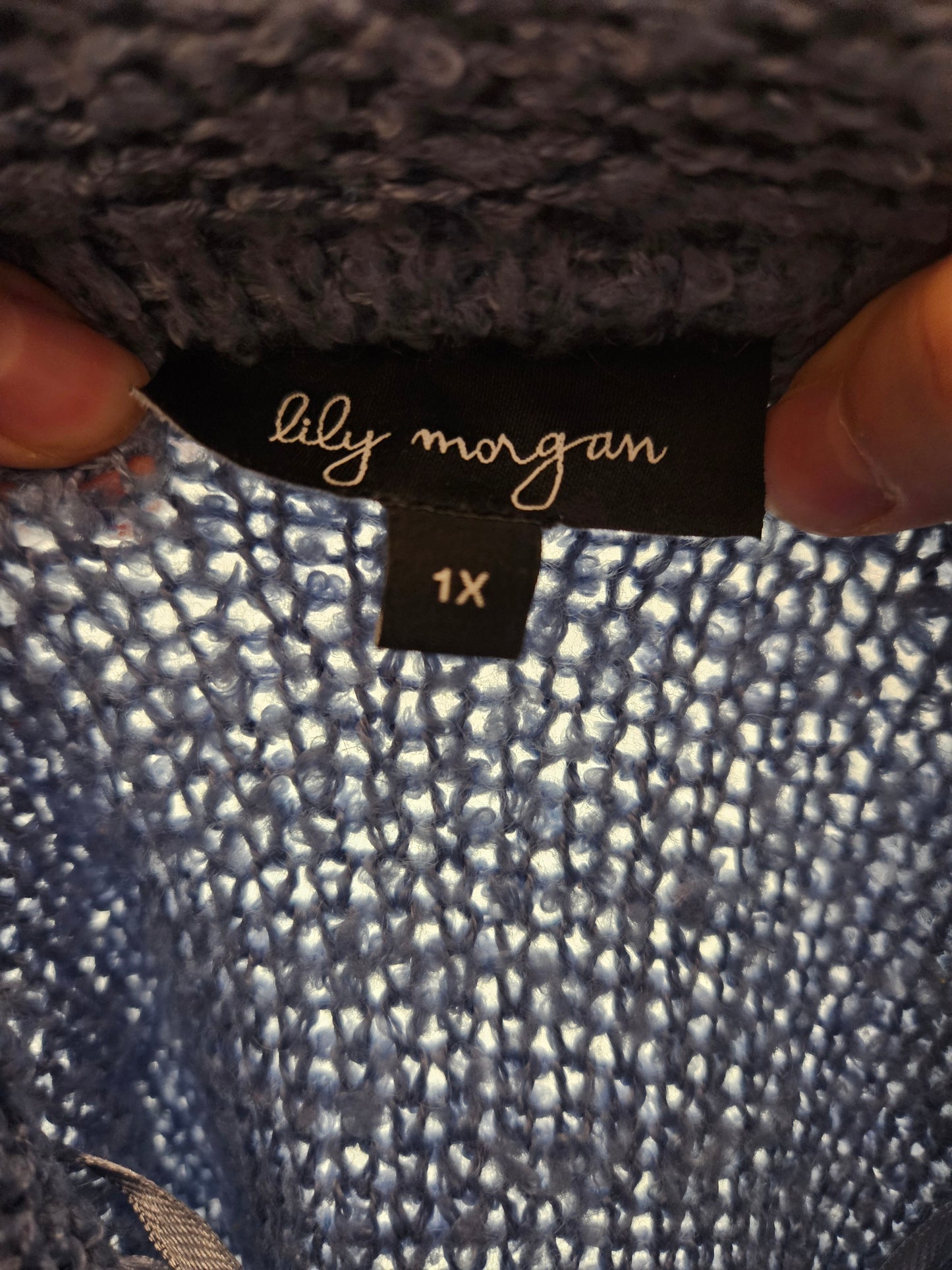 Lily Morgan Knit Turtleneck - 1X