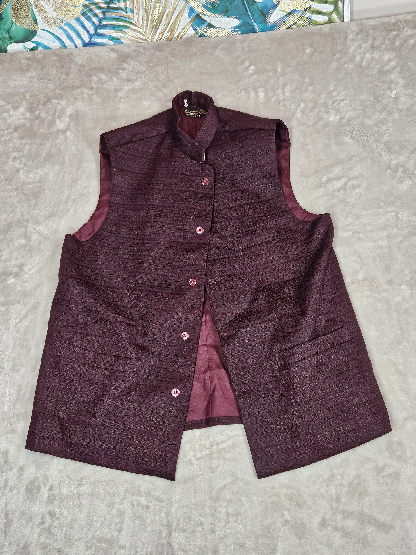Men's Waistcoat - L
